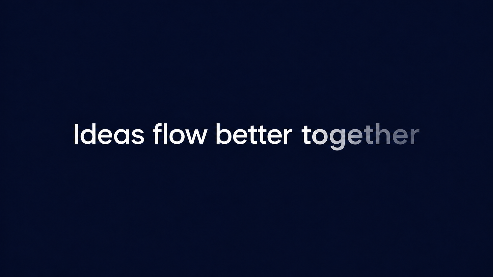 Reveal Sequence preview showing the final words of a text stream emerging from transparency